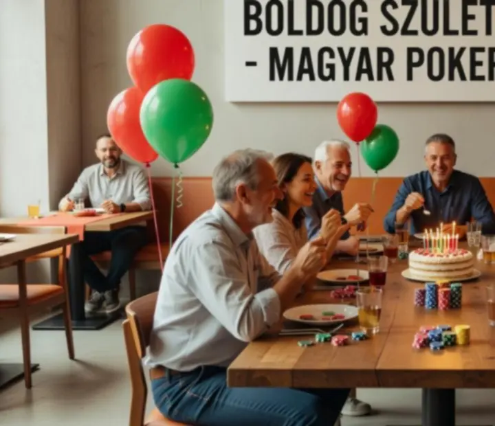 Privát születésnapi vacsora poker inspirációval